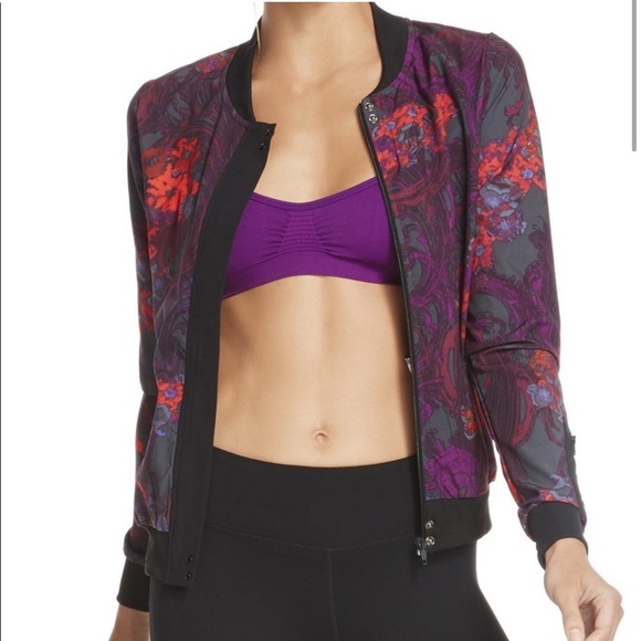 Fabletics Ithaca Athletic Bomber Jacket - Picture 1 of 9